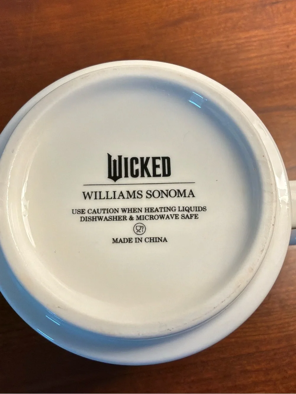 William & Sonoma “Wicked” Coffee Cup 12oz